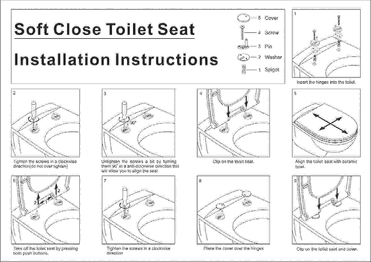 bathstore wc seat installation instructions