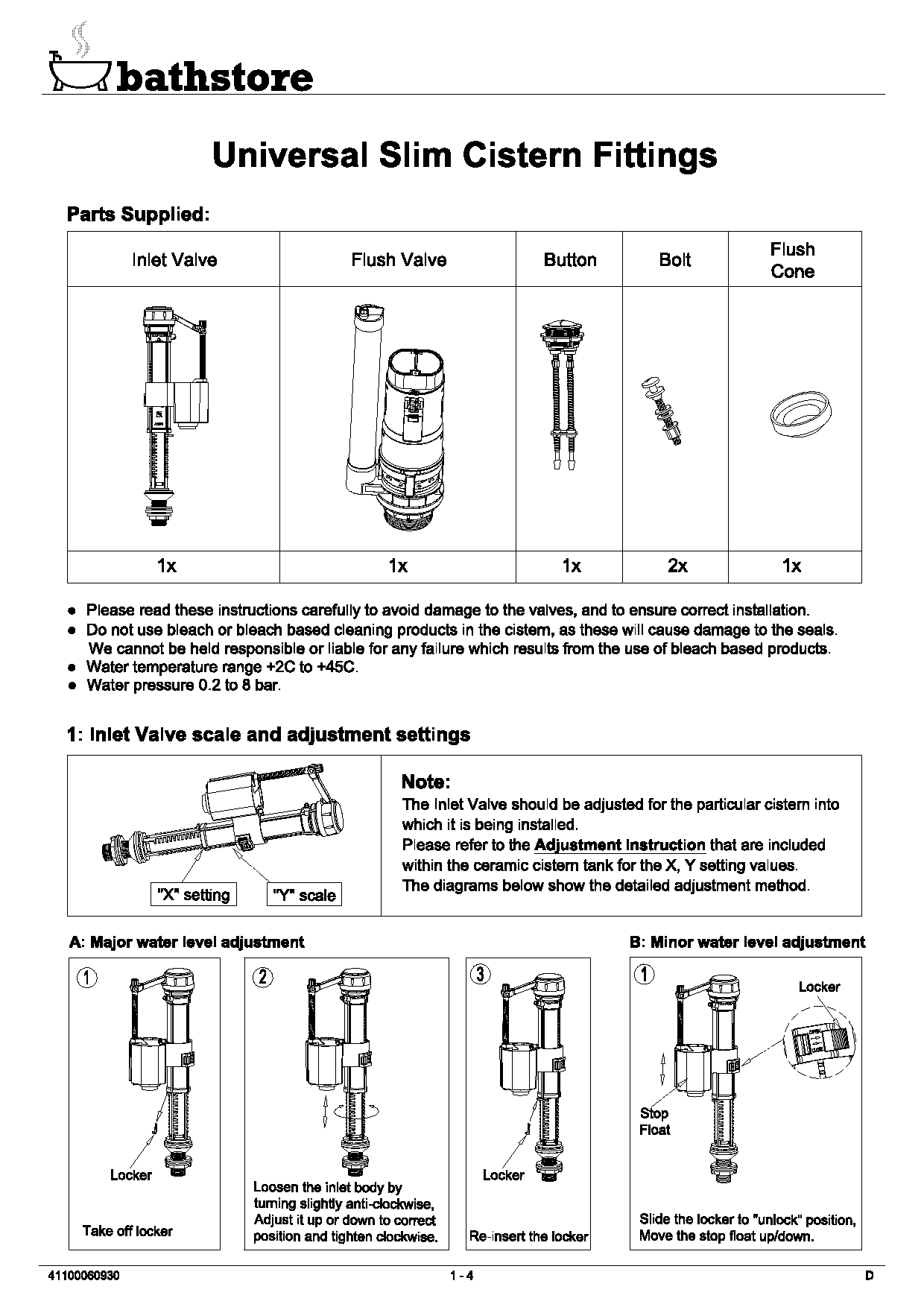 bathstore wc seat installation instructions